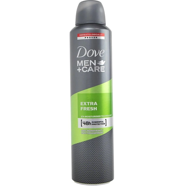 اسپری ضد تعریق اکسترا فرش مردانه داو 48 ساعته 250 میل | Dove Antiperspirant Men care EXTRA FRESH 48h 250ml